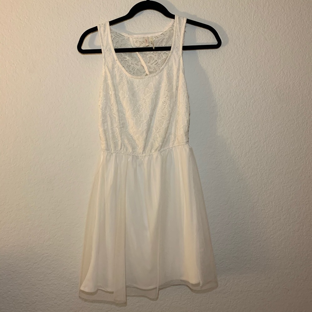 Nordstrom White Floral Dress